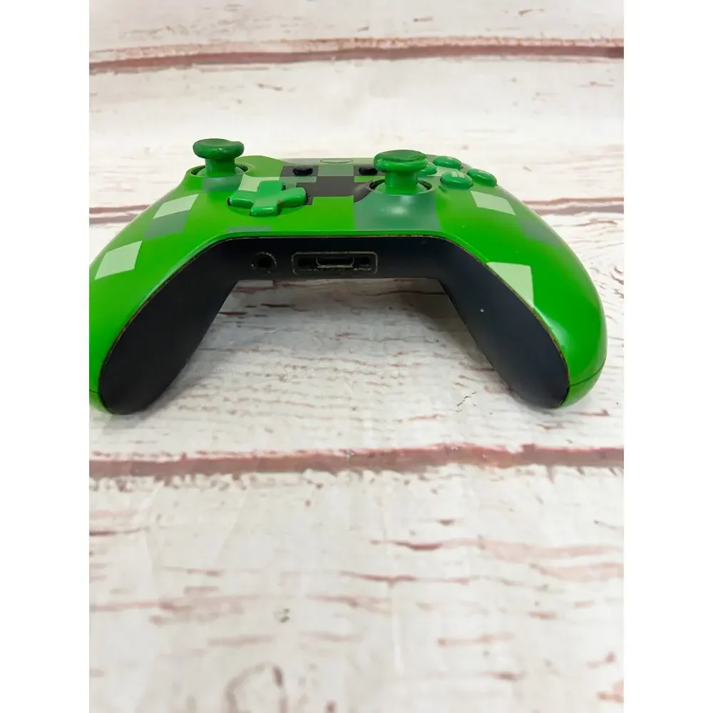 MICROSOFT Xbox One Wireless Controller Minecraft Creeper Edition Green Black
